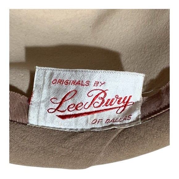 EVC Rare Antique 1950’s Pollock of NY Countess Wool Ritz Bucket Hat main image 3
